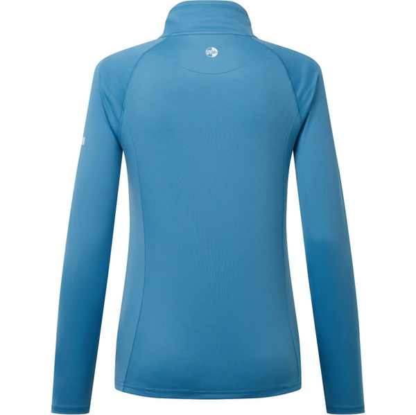 2026 Gill UV Tec Langærmet Zip-T-shirt Til Kvinder UV009W - Seascape